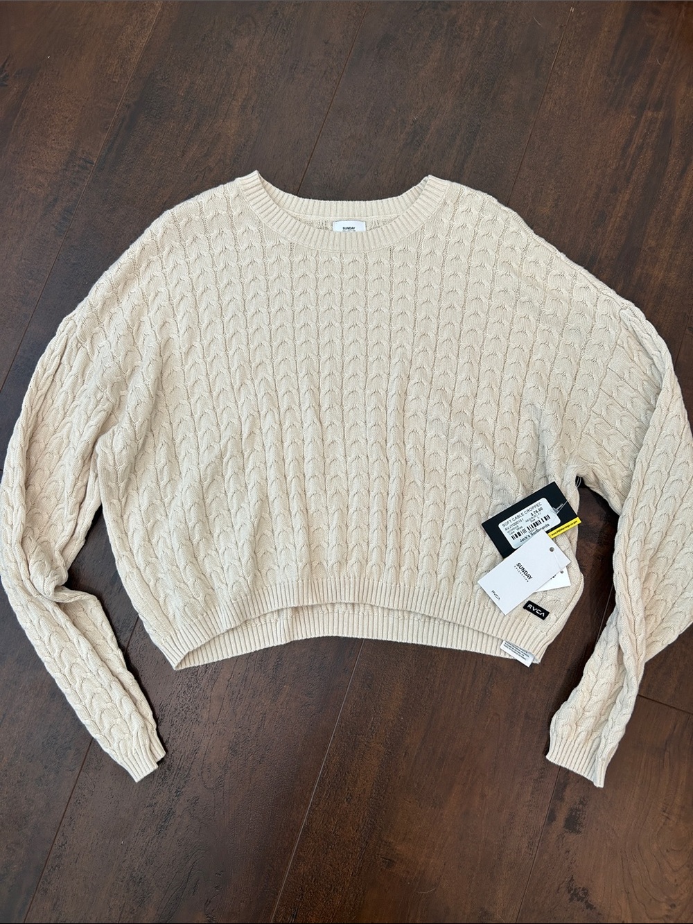 RVCA sweater NEW
